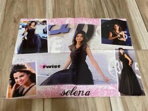Taylor Lautner Selena Gomez teen magazine poster clipping Twist Twilight