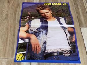 Josh Henderson teen magazine poster clipping Scene 23 Dallas Pop Star teen idols