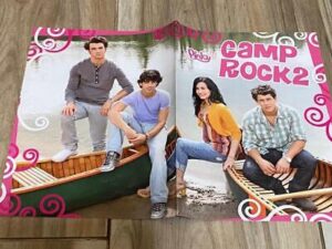 Jonas Brothers Demi Lovato teen magazine poster clipping Camp Rock 2 Pinky
