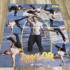 Justin Bieber Taylor Lautner teen magazine poster beach barefoot sand M magazine teen Idols Twilight