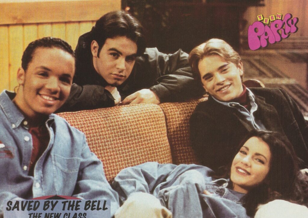 Saved by the Bell New Class Jonathan Taylor Thomas teen magazine pinup
