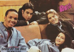 Saved by the Bell New Class Jonathan Taylor Thomas teen magazine pinup couch Teen Party rare