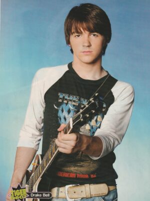 Drake Bell Carrie Underwood teen magazine pinup guitar Tiger Beat pix country star