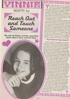 Vincent Kartheiser teen magazine pinup clipping Bop reach out and touch someone