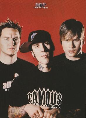 Blink 182 teen magazine pinup clipping Bop t-shirt rockers pix teen idols