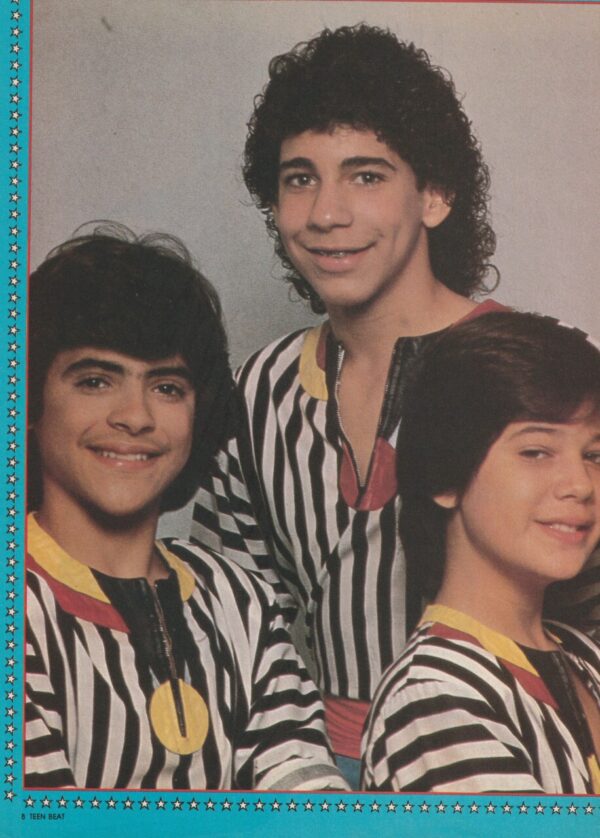 Menudo teen magazine pinup twins pix Teen Beat