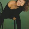 Belinda Carlisle Chris Young teen magazine pinup Teen Set black chair