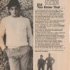Jason Gedrick Rob Stone teen magazine clipping full body Teen Beat