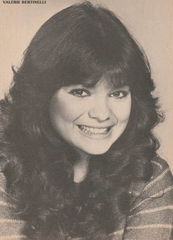 Valerie Bertinelli Todd Bridges teen magazine pinup black and white Teen Beat