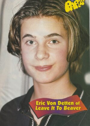 Erik Von Detten Melissa Joan Hart teen magazine pinup Teen Party