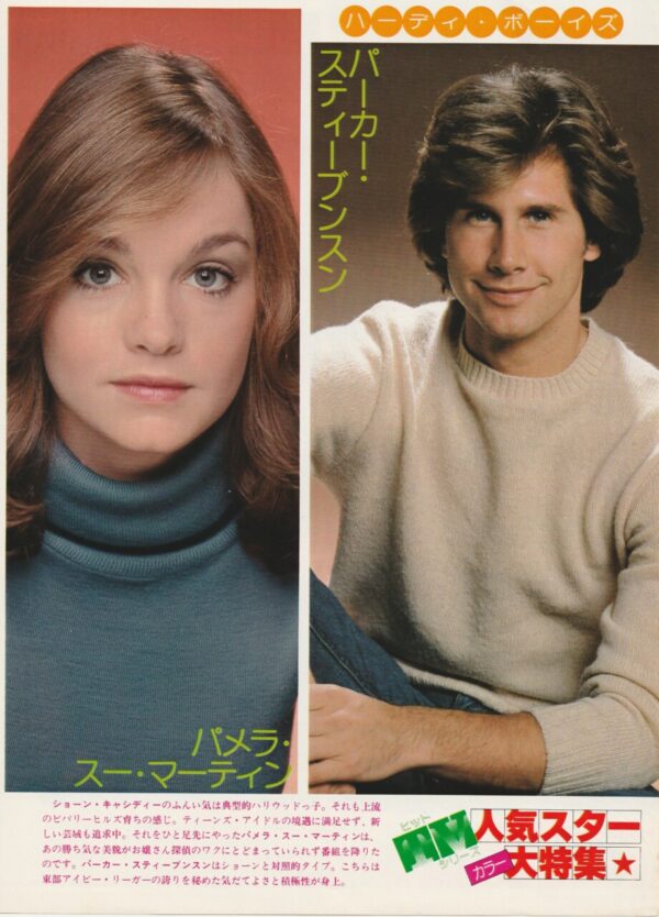 Parker Stevenson teen magazine pinup Japan pix