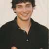 Tom Welling Clay Aiken teen magazine pinup black shirt Smallville Tiger Beatk hunk pix