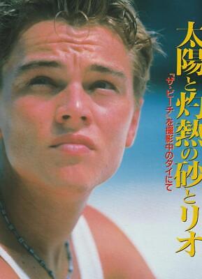 Leonardo Dicaprio Tom Cruise teen magazine pinup Japan pix Titanic beach