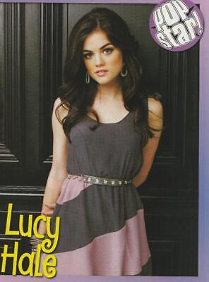 Lucy Hale teen magazine pinup clipping Pretty Little Liars pop Star dress