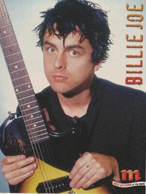 Green Day Billie Joe Armstrong teen magazine pinup clipping pix M vintage rock