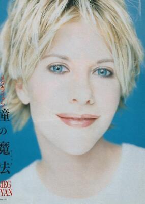 Meg Ryan Ben Affleck teen magazine pinup clipping pix Japan You got mail