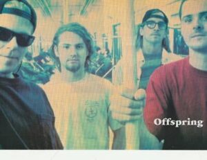 Offspring teen magazine pinup clipping Bop pix vintage Rockline