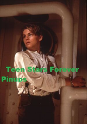 Leonardo Dicaprio photo shoot Titanic boat crossed arms picture pix 90's teen idols celebrity