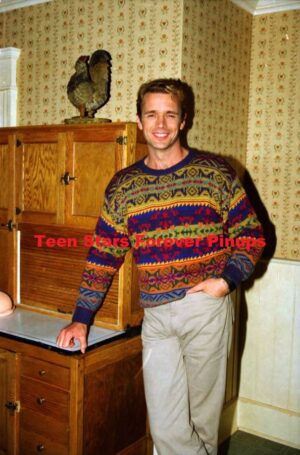 John Schneider 4x6 or 8x10 Photo Night of the Twisters 1996 behind the scenes photo shoot 2