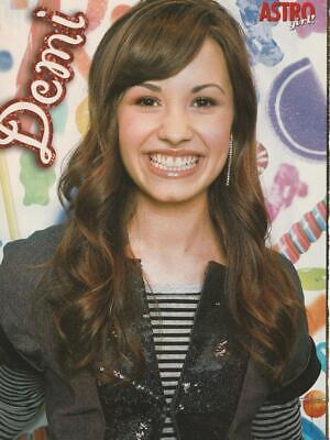 Demi Lovato teen magazine pinup clipping J-14 Twist smile pix