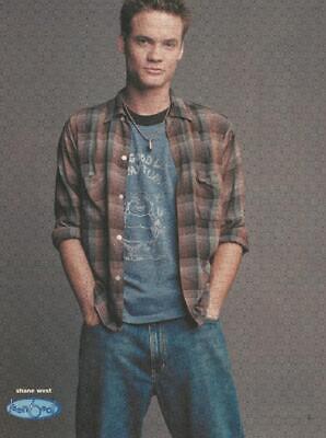 Shane West teen magazine pinup clipping full body jeans Walk to remember pix