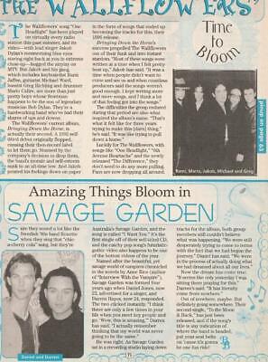 Savage Garden Wallflowers teen magazine pinup clipping Teen Beat Bop BB