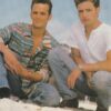 Luke Perry Jason Priestley Scott Weinger teen magazine pinup clipping 90210 Bop