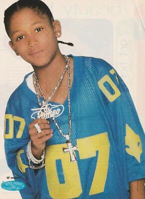 Lil Romeo magazine pinup clipping sport shirt Teen Beat