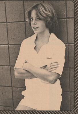 Leif Garrett Farrah Fawcett teen magazine pinup clipping white shorts Teen Beat