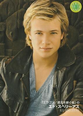 Edward Speleers magazine pinup clipping Japan leather jacket hot pix teen beat