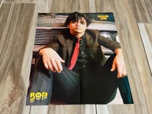 Billie Joe Zac Efron Green Day magazine poster clipping Bop open legs rock band