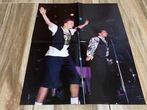 Donnie Wahlberg Simpsons teen magazine poster clipping New Kids Teen Machine