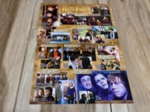 Daniel Radcliffe Harry Potter teen magazine poster clipping J-14 double sided
