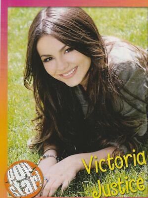 Victoria Justice teen magazine pinup clipping Pop Star grass teen idols