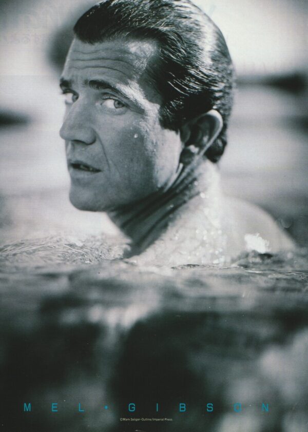 Mel Gibson wet pool shirtless
