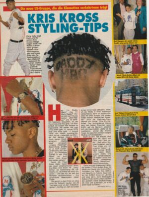 Kris Kross teen magazine clipping Bravo not in english multi pix 90's rap