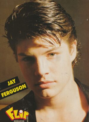 Jay Ferguson Christian Slater teen magazine pinup Flip close up rare