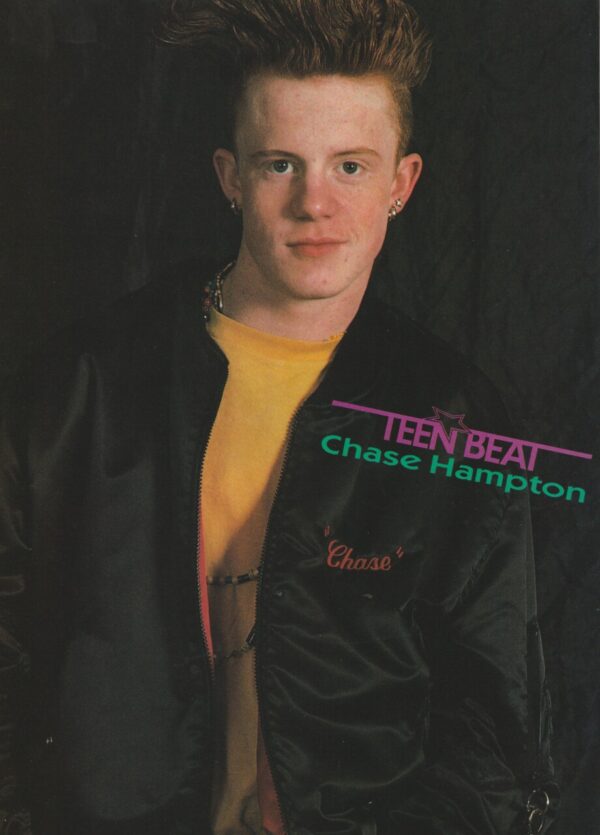 Christian Slater Chase Hampton The Party teen magazine pinup couch Teen Beat hottie - Image 2