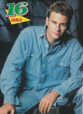 Jamie Walters teen magazine pinup clipping 16 magazine jean shirt 90210