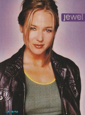 Jewel teen magazine pinup clipping pix J-14 leather jacket teen idols