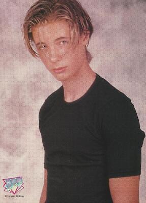 Erik Von Detten teen magazine pinup clipping Bop black t-shirt pix teen idols