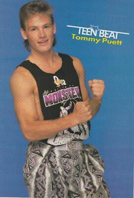 Tommy Puett Vanilla Ice teen magazine pinup clipping Teen Beat muscles