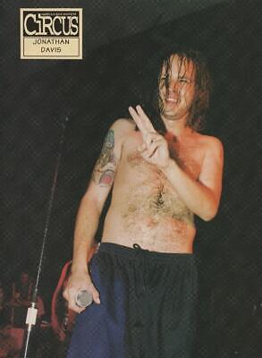 Courtney Love Jonathan Davis teen magazine pinup clipping shirtless rock Korn
