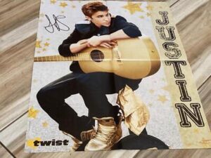 Justin Bieber Taylor Swift teen magazine poster clipping teen idols Twist Bop