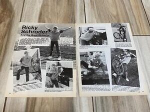 Ricky Schroder magazine pinup clipping Great Outdoors Wham George Michael Wham