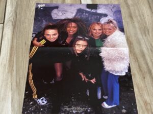 Spice Girls Hanson teen magazine poster girl power Bop