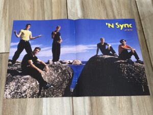 Nsync Joshua Jackson teen magazine poster rocks J-14