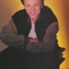 Jonathan Jackson Keanu Reeves teen magazine pinup behind a chair
