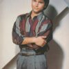 Staci Keanan John Stamos teen magazine pinup Big Bopper white crop shirt - Image 2
