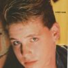 Corey Haim teen magazine pinup Teen Machine brick Wall teen idols 80's